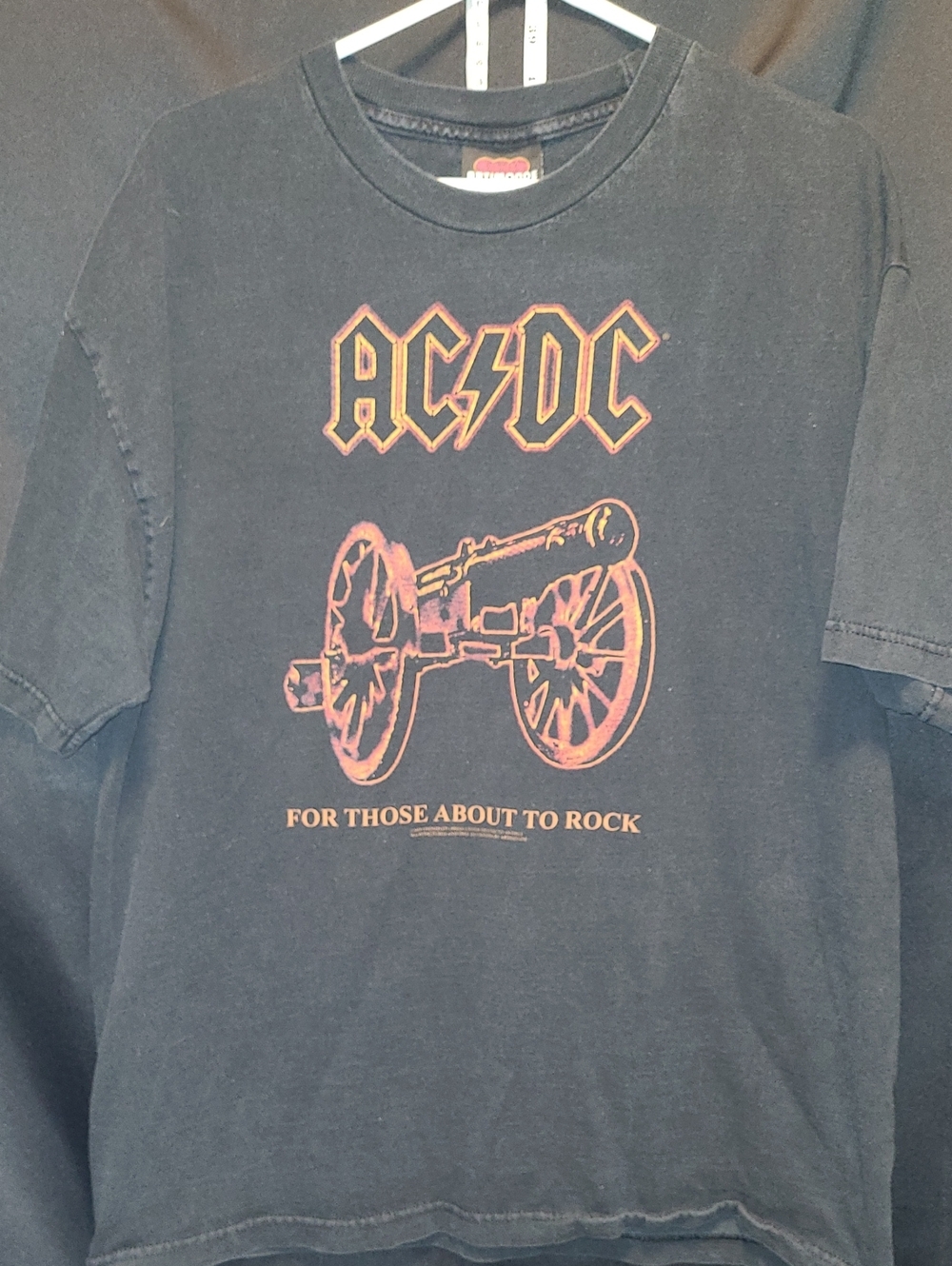 AC/DC Men's 'For Those About to Rock' 2003 Vintage ARTIMONDE